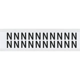 B-946 (Vinyl) für die Innen - und Aussenanwendung - Buchstaben auf Karte - N