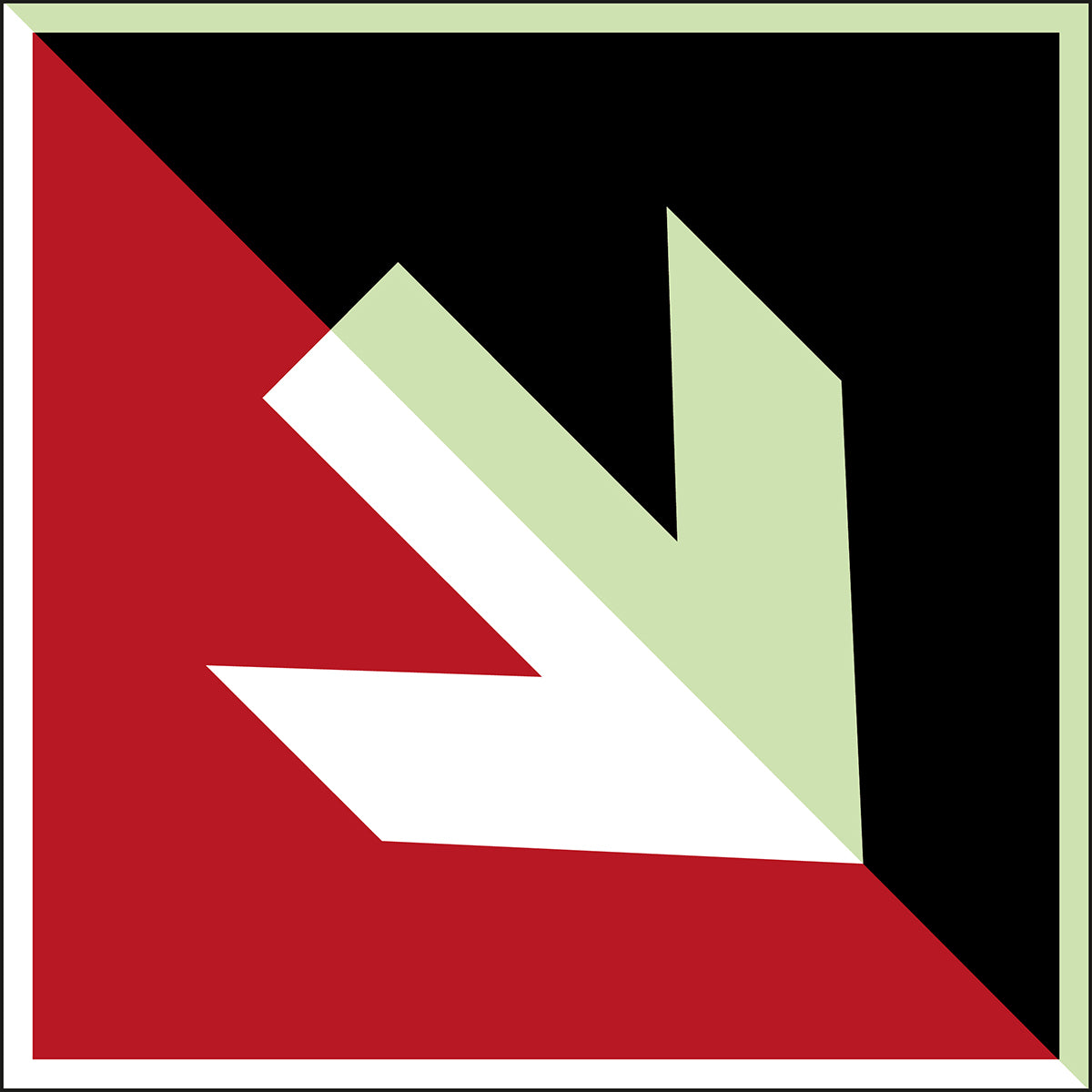 Photoluminescent safety signs