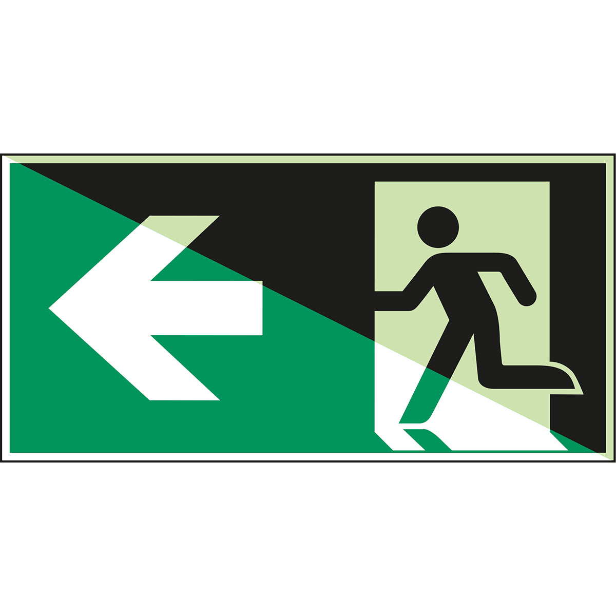 Photoluminescent safety signs