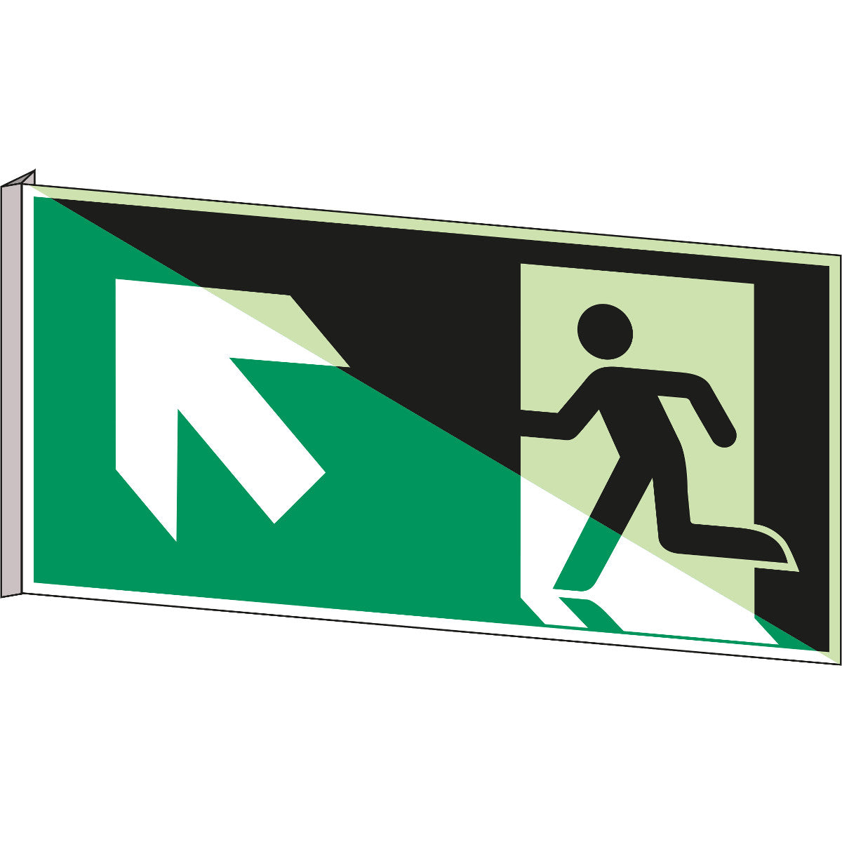 Photoluminescent safety signs