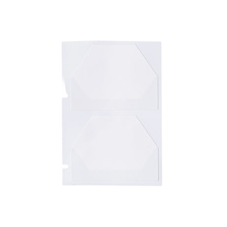 QuickFlag™ Fahnenetiketten mit abgeschrägten Seiten für die Leitungs- und Kabelkennzeichnung für A5500-Drucker - 44,45 x 50,80 mm