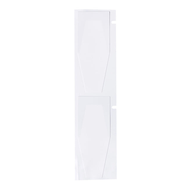 QuickFlag™ Fahnenetiketten mit abgeschrägten Seiten für die Leitungs- und Kabelkennzeichnung für A5500-Drucker - 63,50 x 25,40 mm