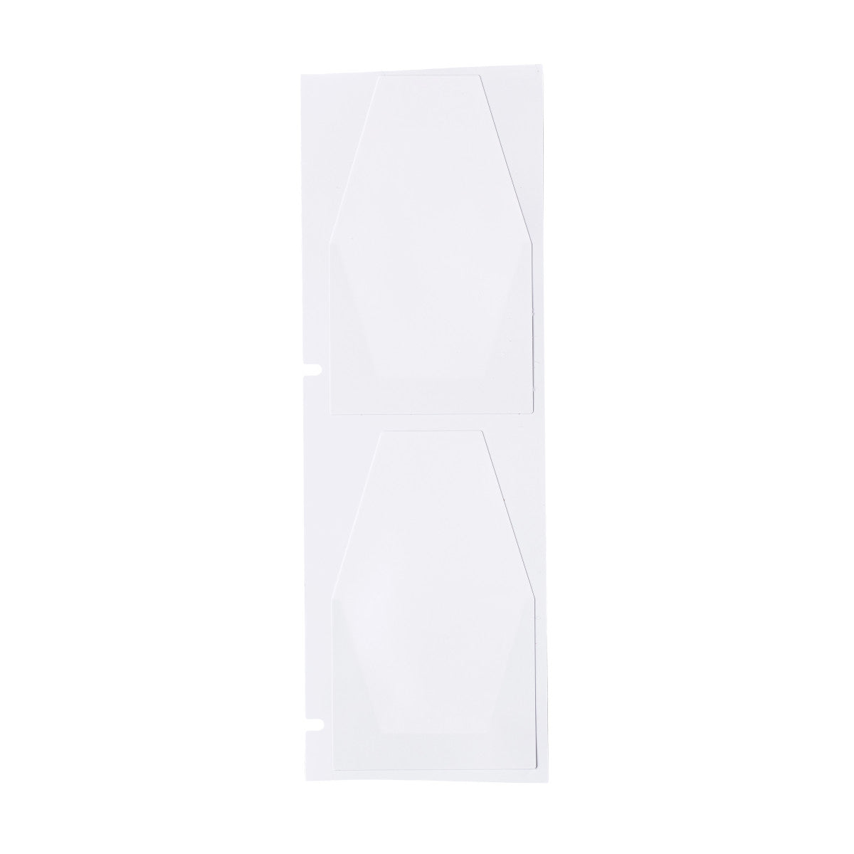 QuickFlag™ Fahnenetiketten mit abgeschrägten Seiten für die Leitungs- und Kabelkennzeichnung für A5500-Drucker - 63,5 x 38,10 mm