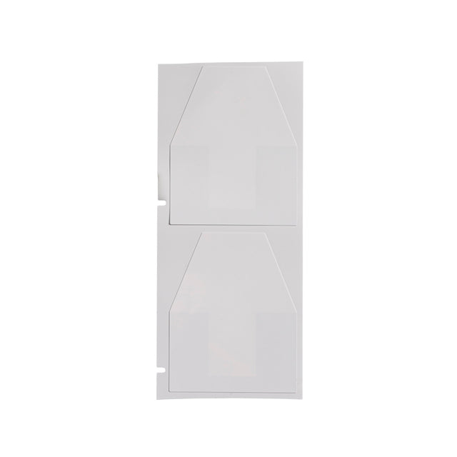 QuickFlag™ Fahnenetiketten mit abgeschrägten Seiten für die Leitungs- und Kabelkennzeichnung für A5500-Drucker - 63,50 x 50,80 mm