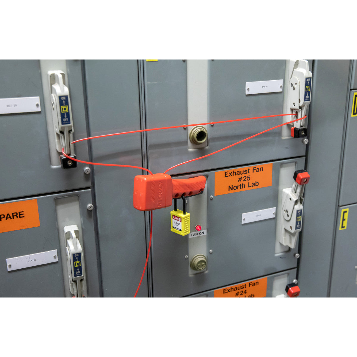 Allzweck-Kabelverriegelungssystem mit Nylonkabel, 2,44 m