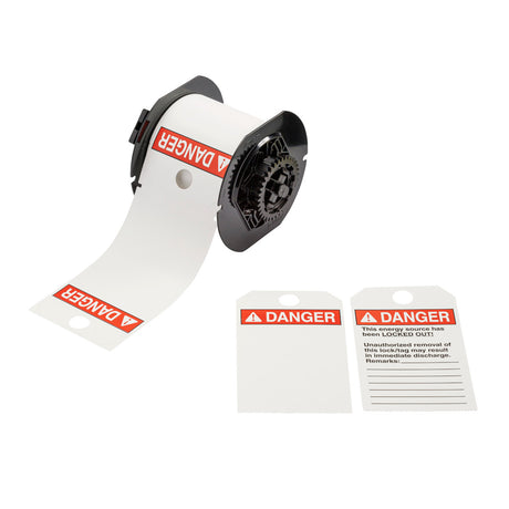 Bedruckbare Lockout-Anhänger aus Polyester für B30 Drucker