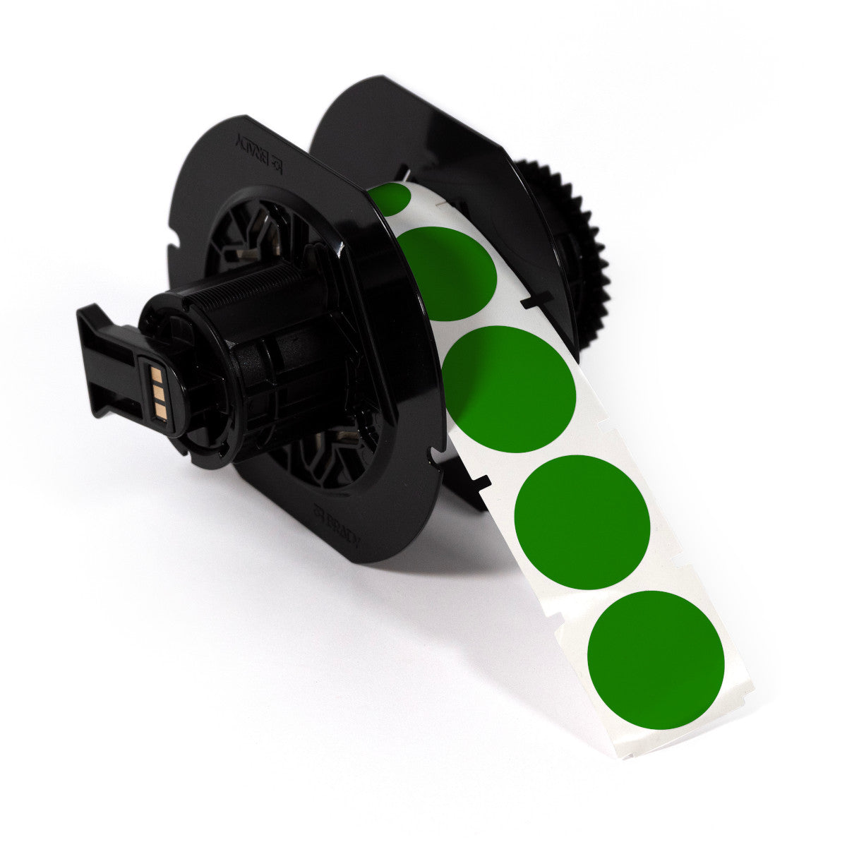 Inspection sticker, 35 mm, green