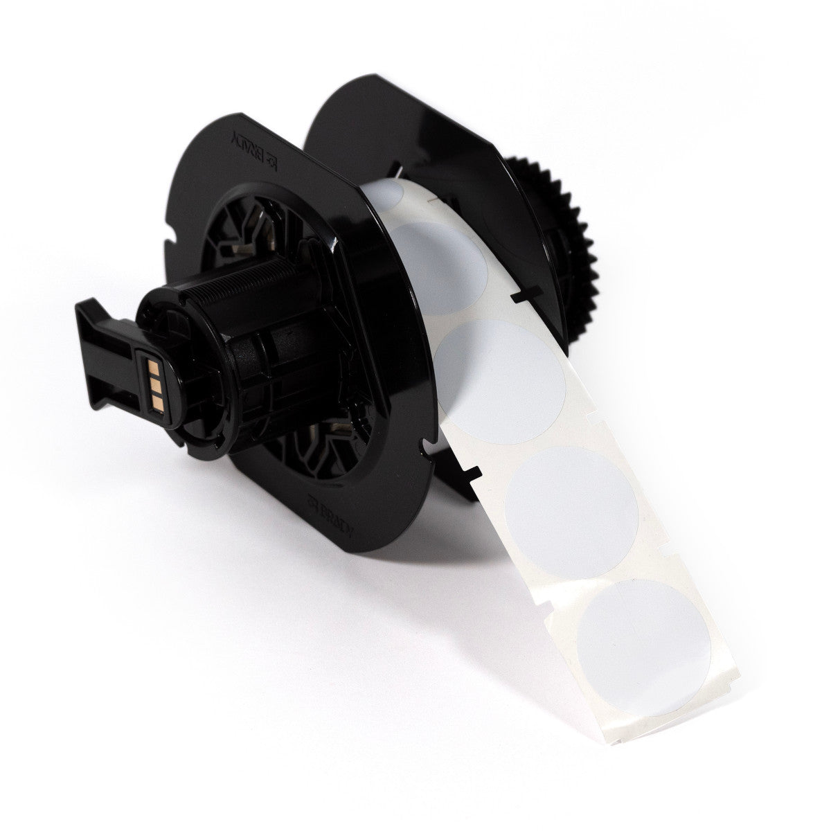 Inspection sticker, 25 mm, white