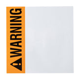 B33 Series vorgedruckte Warnetiketten aus glänzendem Polyester mit hoher Haftfestigkeit
