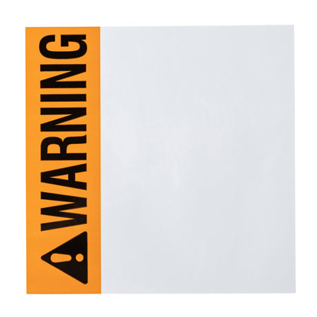 B33 Series vorgedruckte Warnetiketten aus glänzendem Polyester mit hoher Haftfestigkeit
