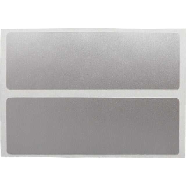 B33 Series Etiketten aus nichtmetallischem Polyester in Metallic-Optik mit Acrylklebstoff