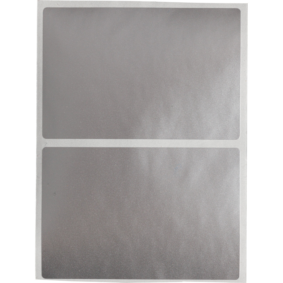 B33 Series Etiketten aus nichtmetallischem Polyester in Metallic-Optik mit Acrylklebstoff