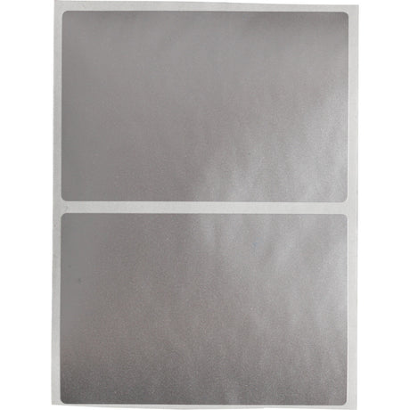 B33 Series Etiketten aus nichtmetallischem Polyester in Metallic-Optik mit Acrylklebstoff