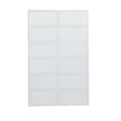 B33 Series Etiketten aus metallisiertem Polyester mit dauerhaftem Acrylklebstoff