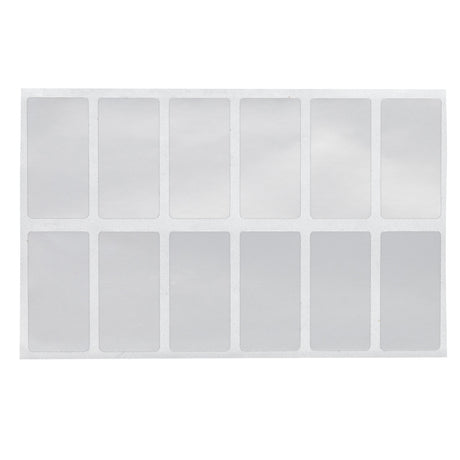 B33 metallisierte, glänzende Polyester-Etiketten