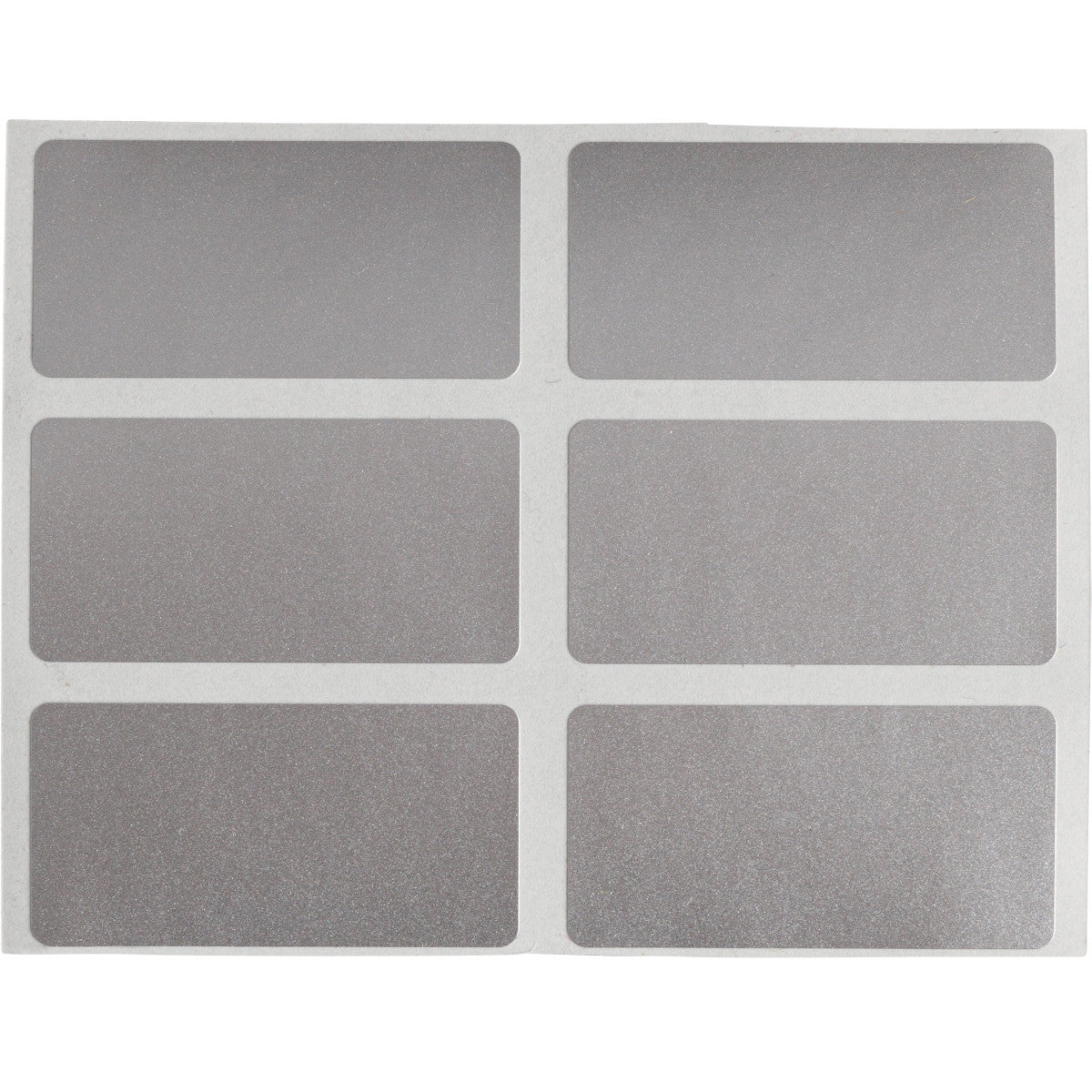 B33 Series Etiketten aus nichtmetallischem Polyester in Metallic-Optik mit Acrylklebstoff