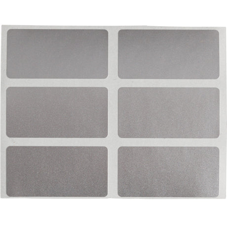 B33 Series Etiketten aus nichtmetallischem Polyester in Metallic-Optik mit Acrylklebstoff