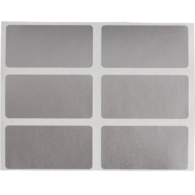 B33 Series Etiketten aus nichtmetallischem Polyester in Metallic-Optik mit Acrylklebstoff