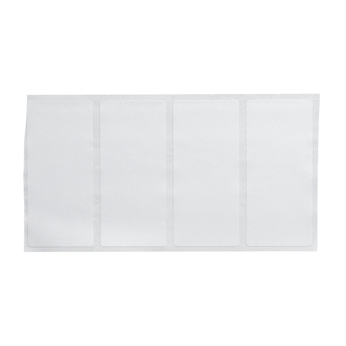 B33 metallisierte, glänzende Polyester-Etiketten