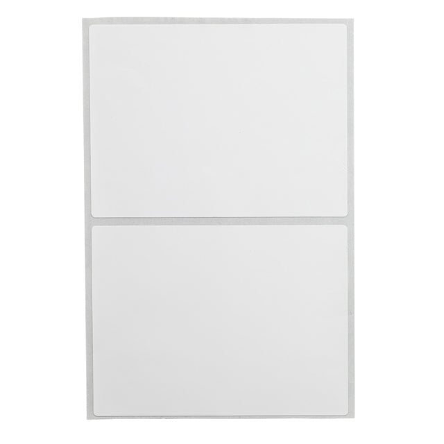 B33 Serie Polyesteretiketten matt weiß (mit mindestens 25 % recyceltem Material)