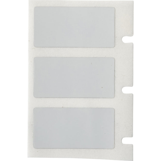 Graue Etiketten aus metallisiertem Polyester mit matter Oberfläche für M710 und BMP71