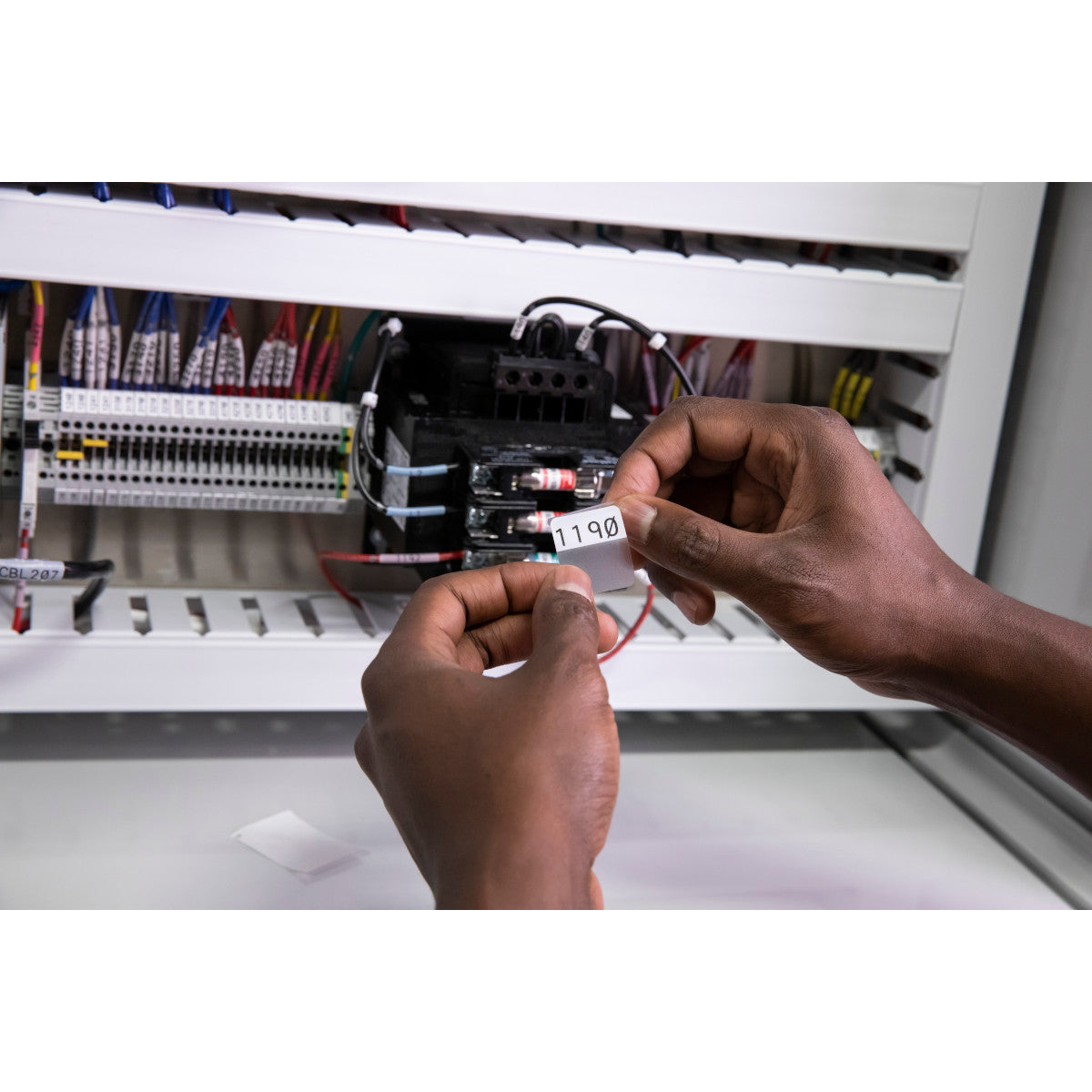 Selbstlaminierende, drehbare Vinyletiketten für M410/BMP41/M510/BMP51 und M511