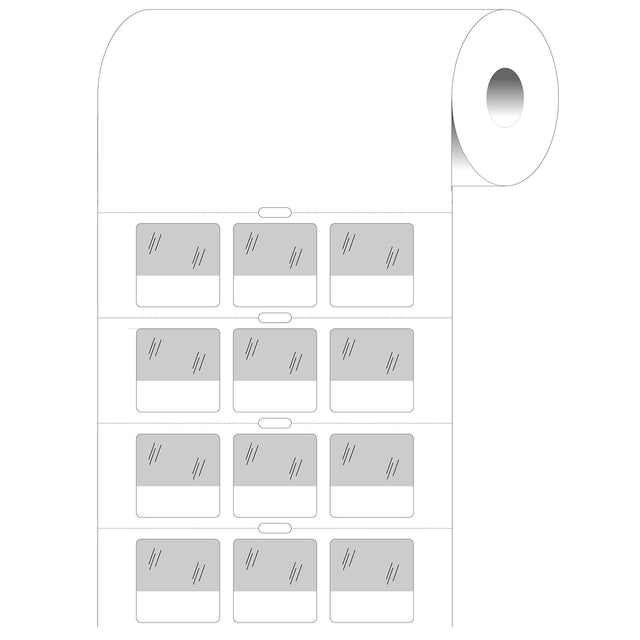 Für den Thermotransferdruck geeignete Etiketten