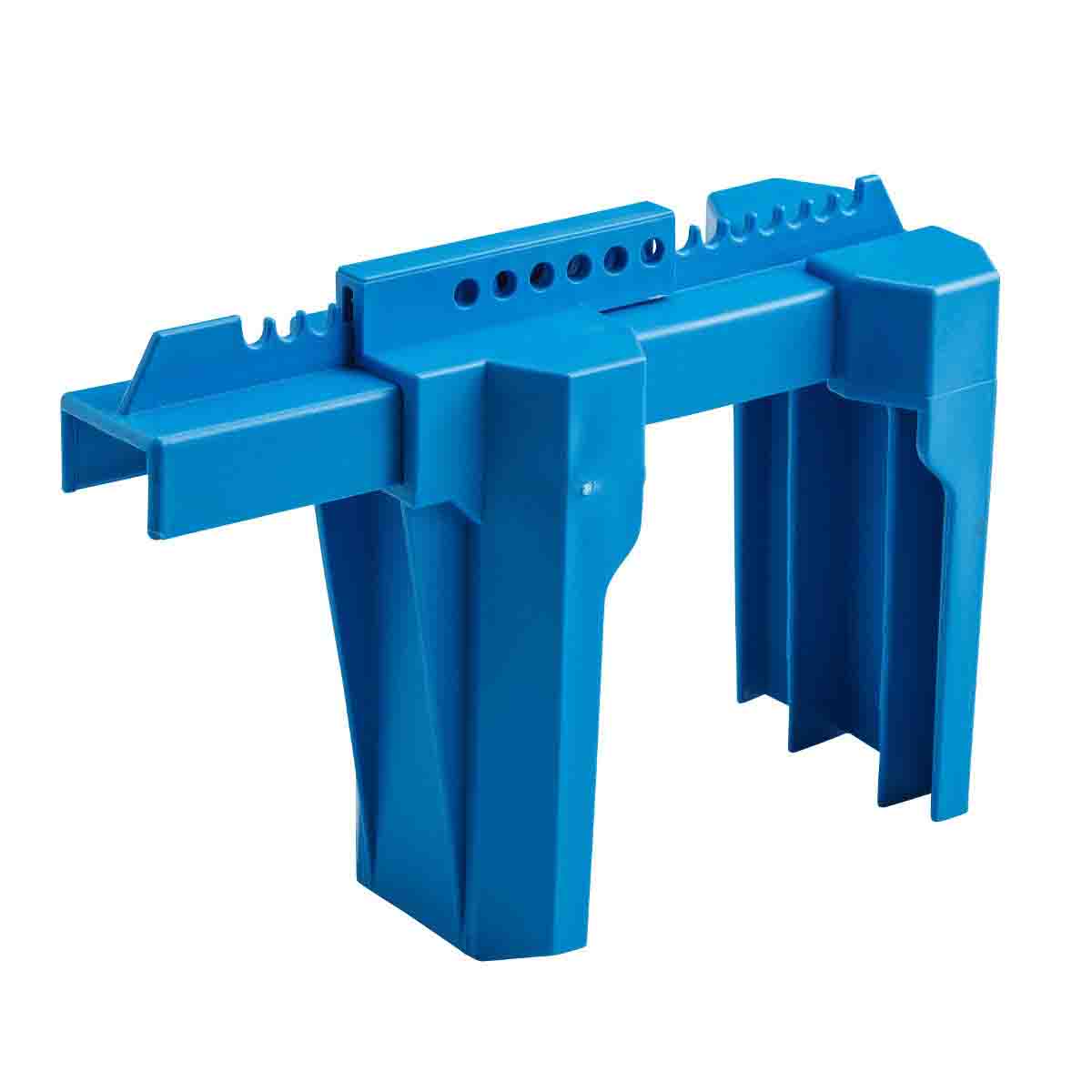 Grosse Kugelhahnabsperrung, Blau