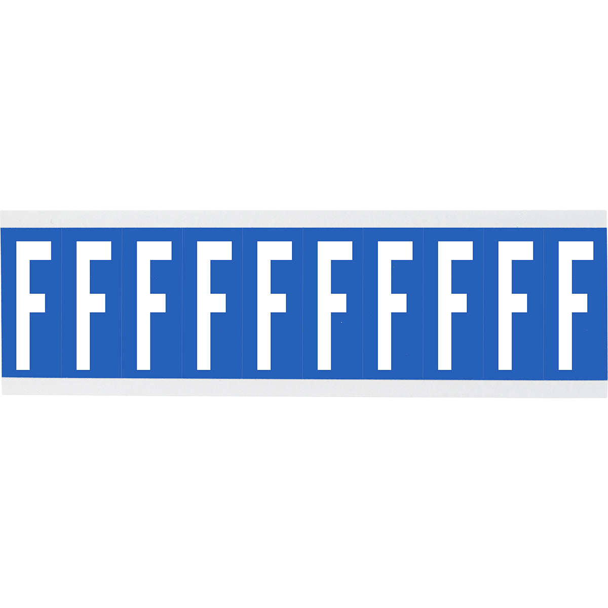 Chiffres ou lettres sur carte - 22 x 38 mm Blanc/Noir - F