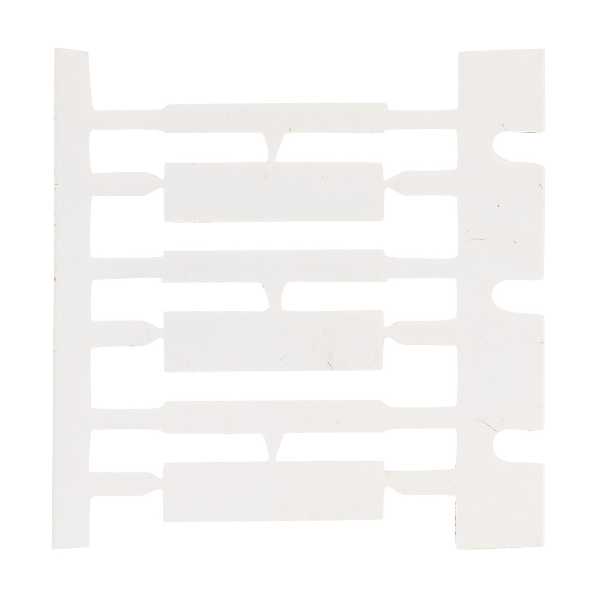 Für den Thermotransferdruck geeignete, feste DuraSleeve-Einsteckschilder für die Kabelkennzeichnung