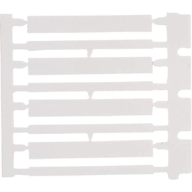 Für den Thermotransferdruck geeignete, feste DuraSleeve-Einsteckschilder für die Kabelkennzeichnung