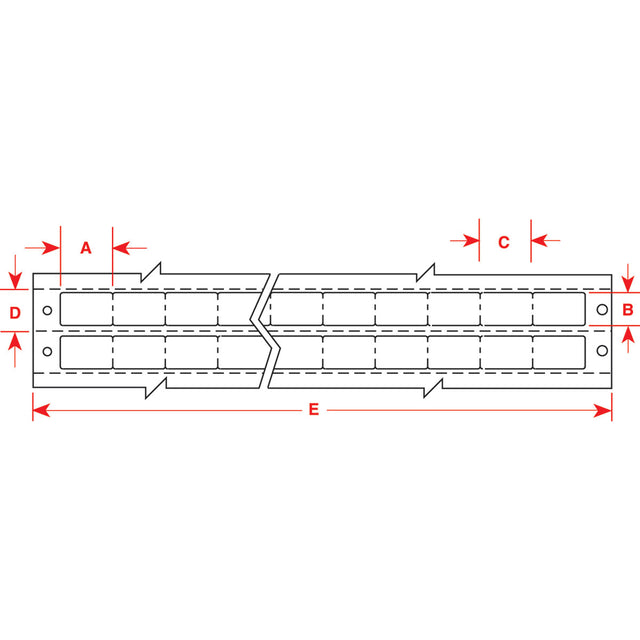 DaTab Etiketten für Nadeldrucker