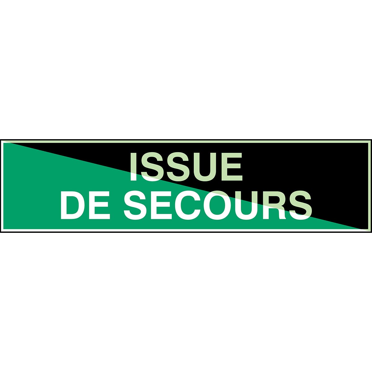 Photoluminescent safety signs