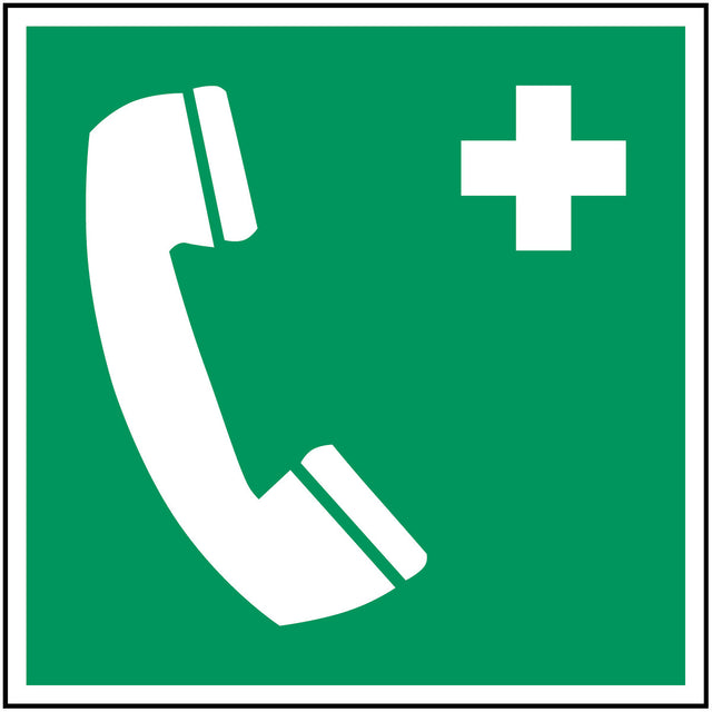 Notruftelefon – ISO 7010