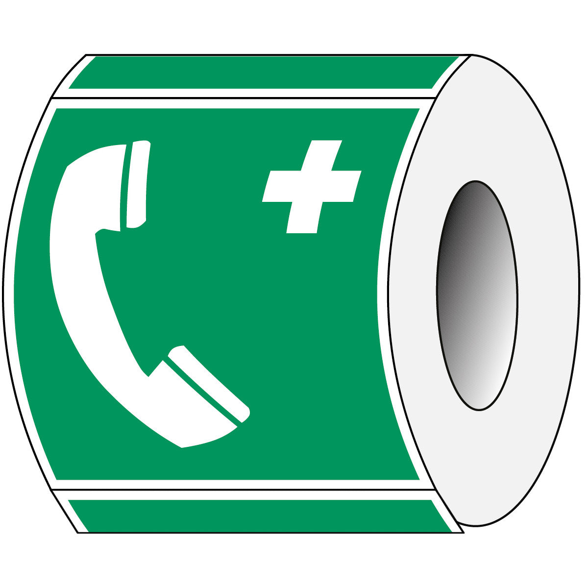 ISO safety sign - emergency telephone