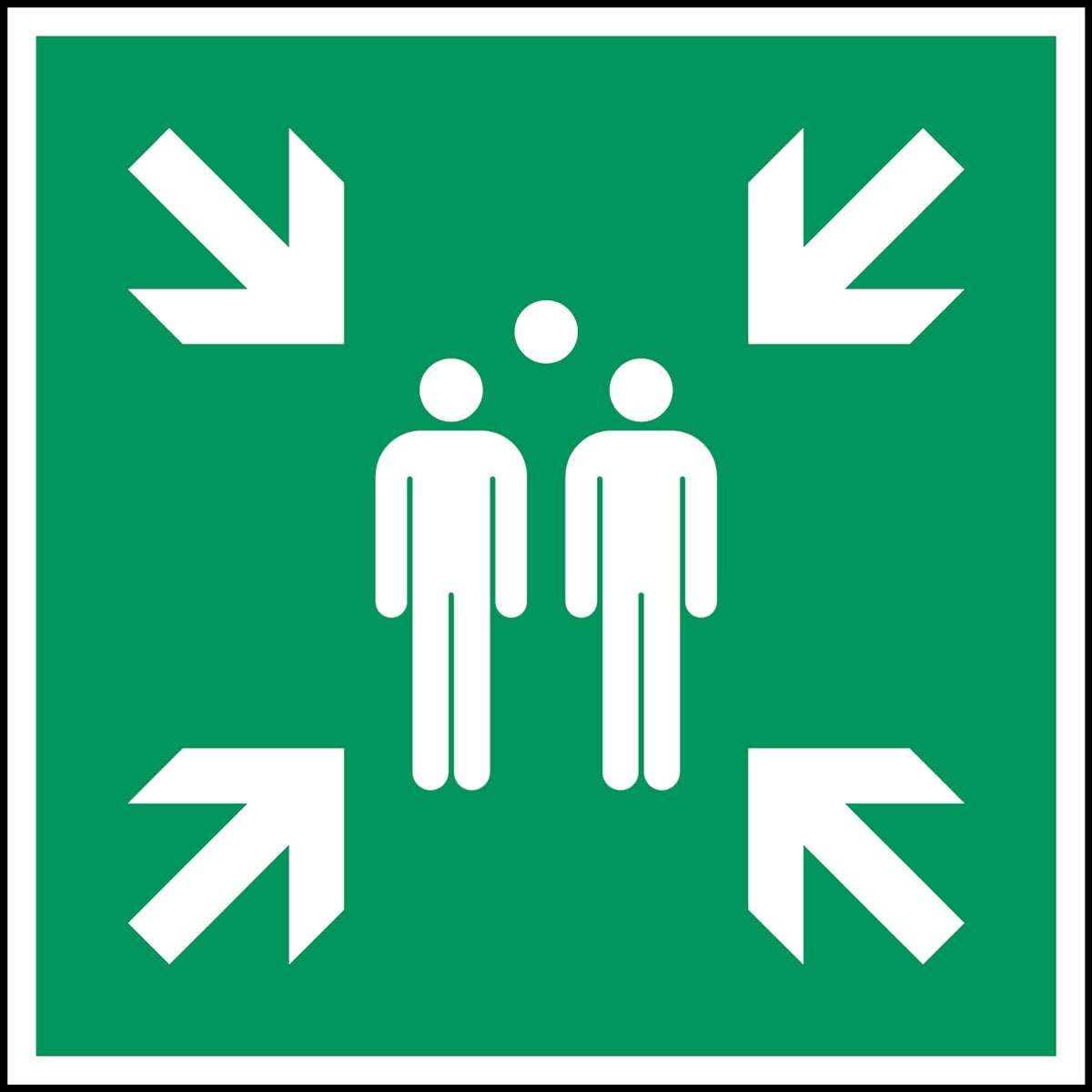 Sammelstelle – ISO 7010