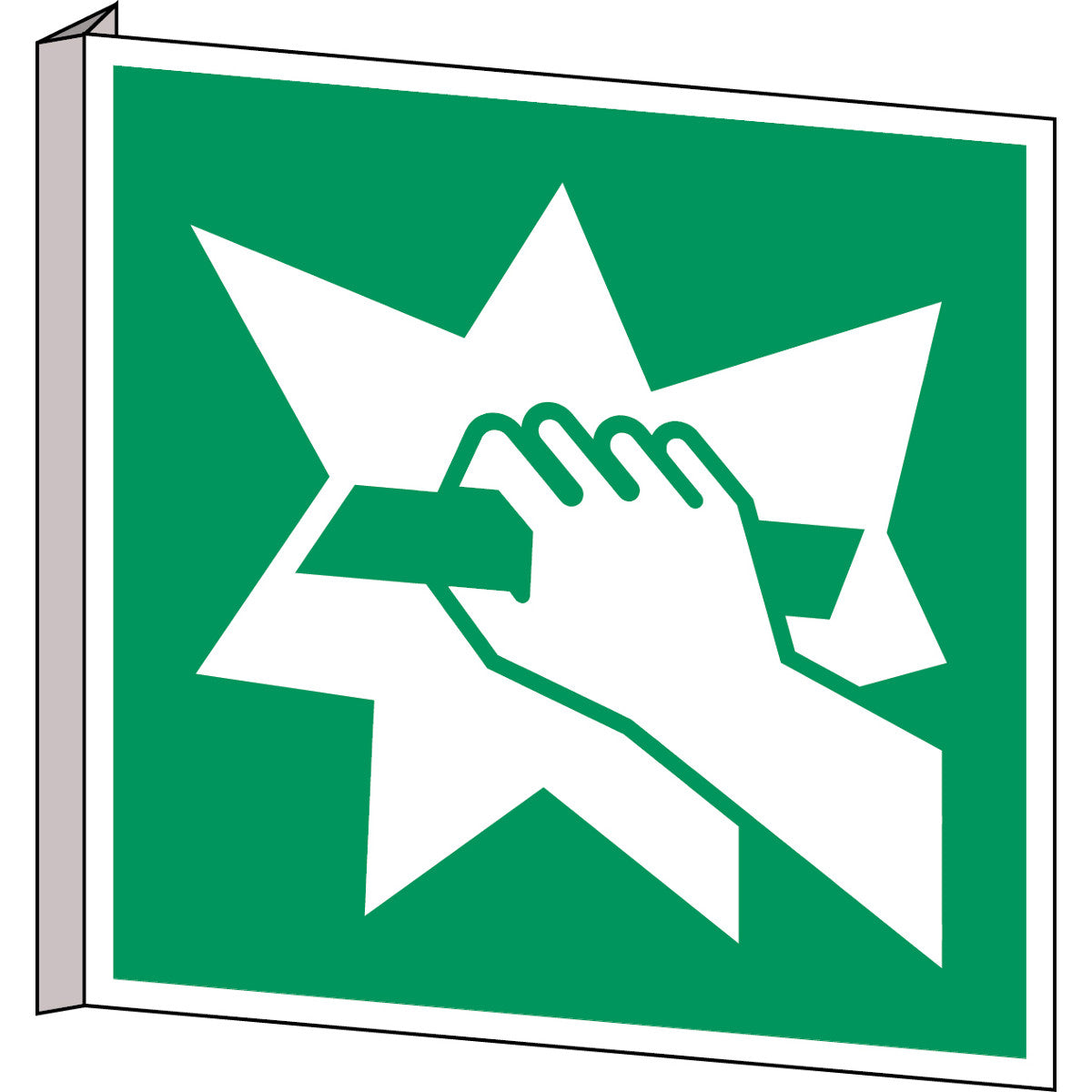 ISO safety signage - emergency exit