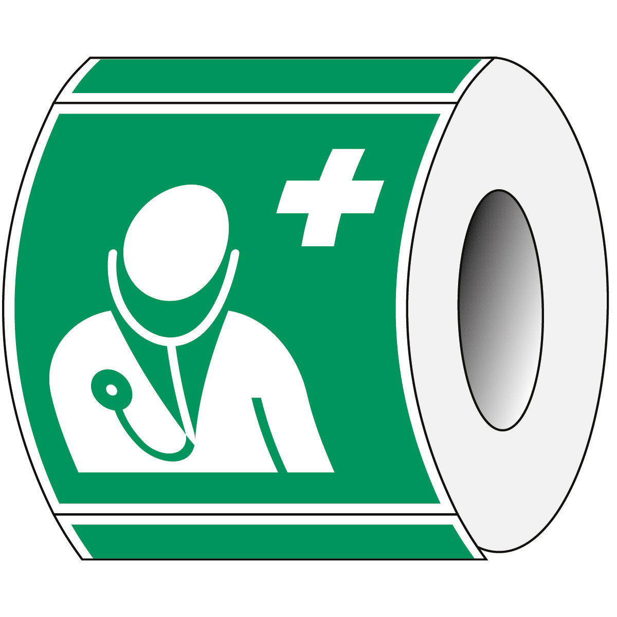 ISO safety sign - doctor