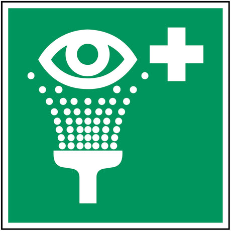 Augenspülstation – ISO 7010