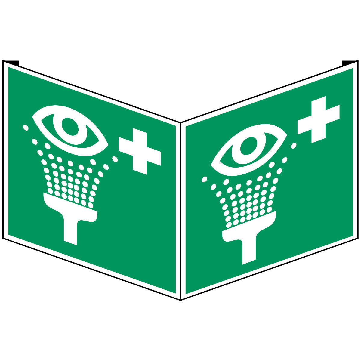 ISO safety sign - eyewash station