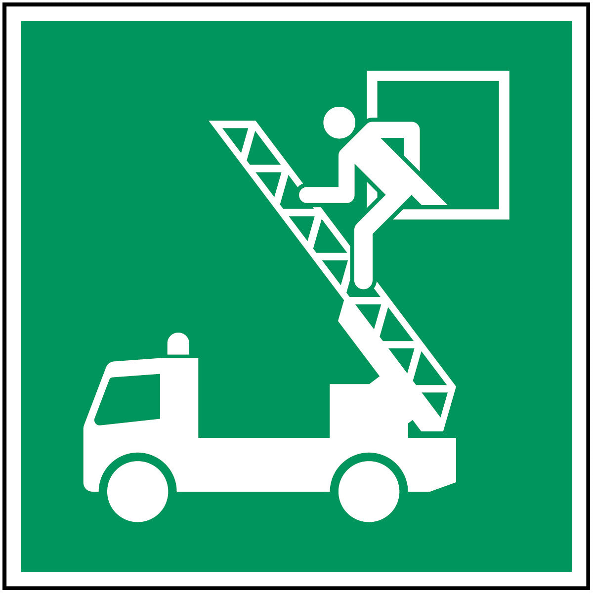 ISO safety signage - emergency exit