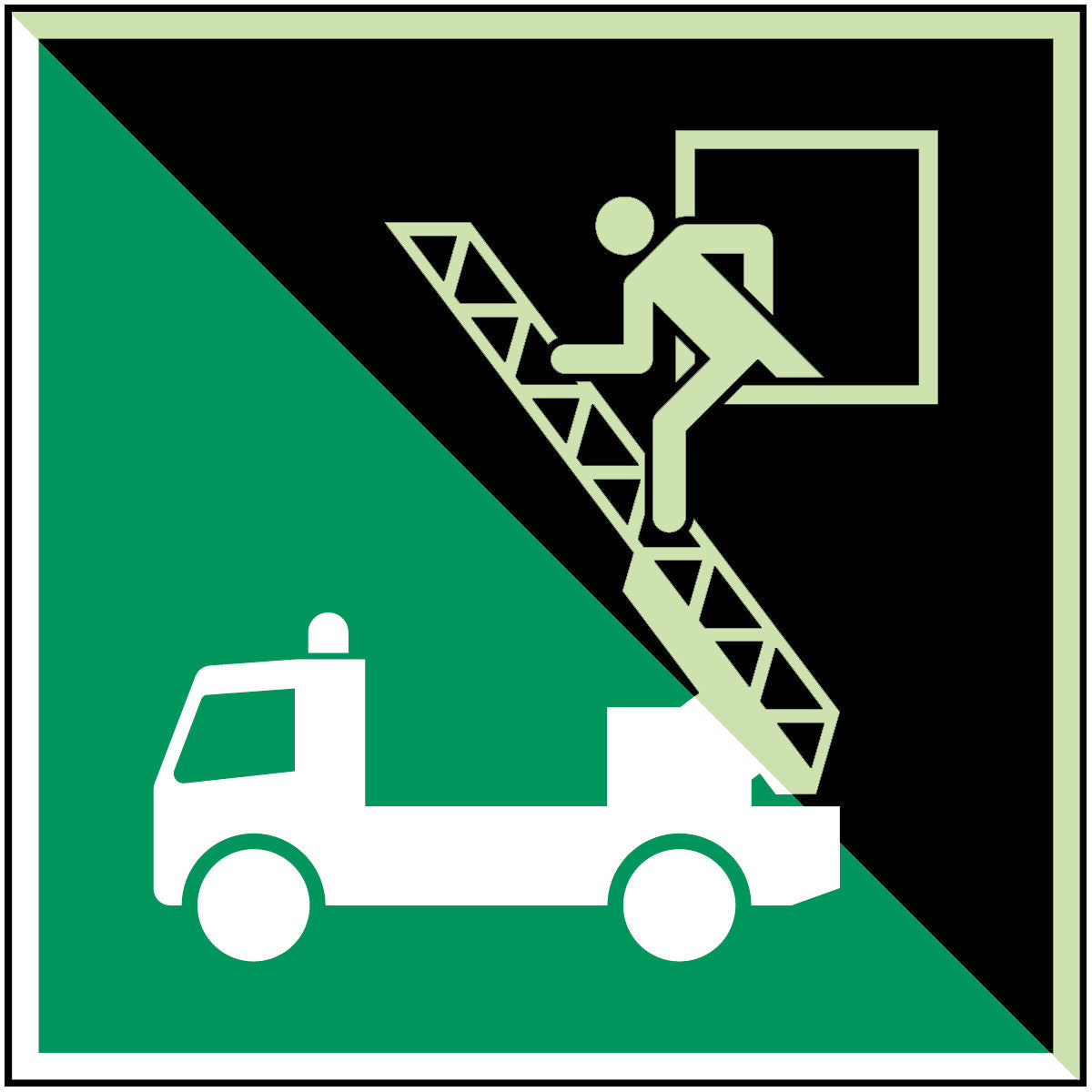 Photoluminescent safety signs