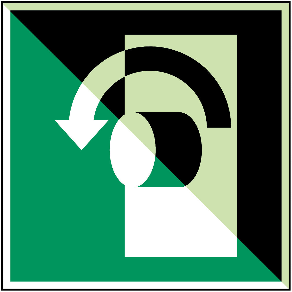 Photoluminescent safety signs