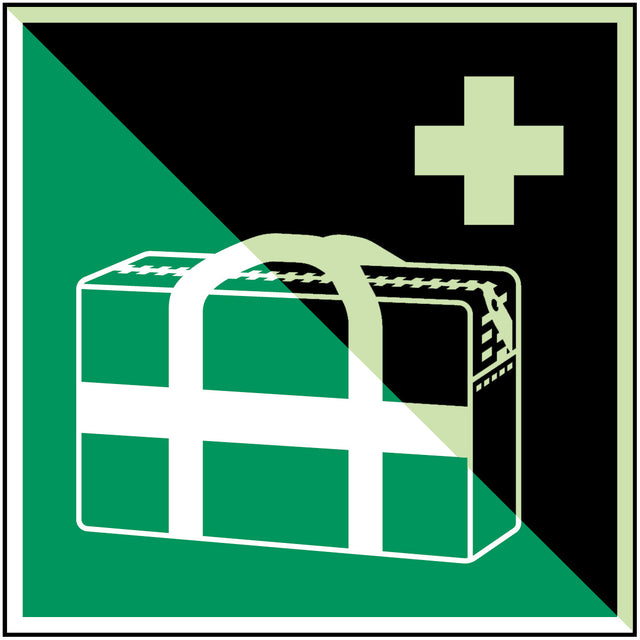 Medizinischer Notfallkoffer – ISO 7010