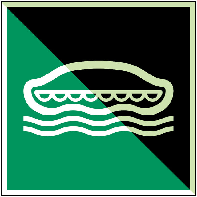 Rettungsboot – ISO 7010