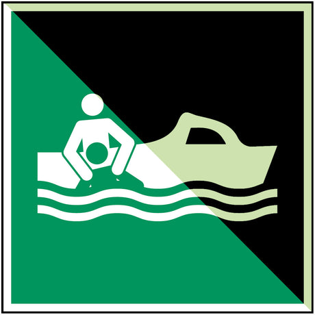 Bereitschaftsboot – ISO 7010