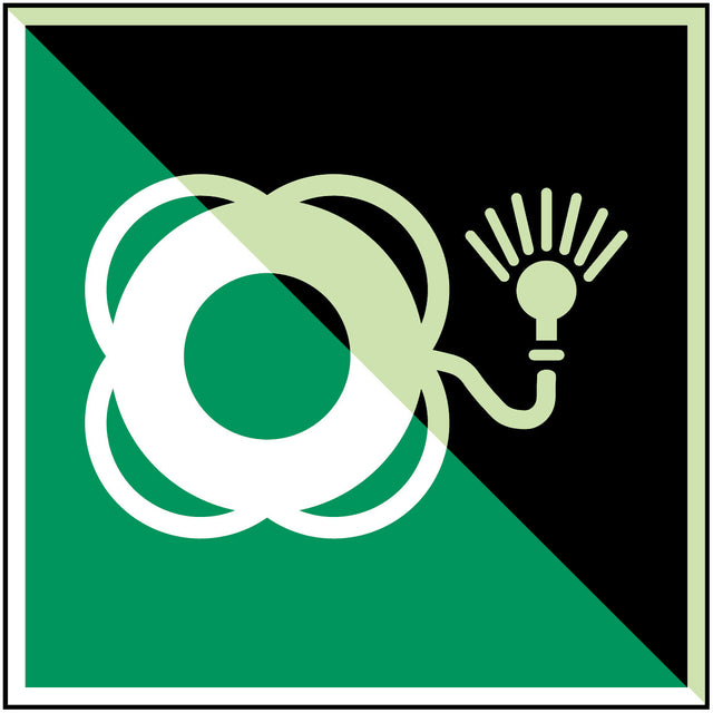 Rettungsring mit Licht – ISO 7010