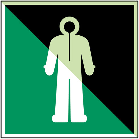 Überlebensanzug – ISO 7010