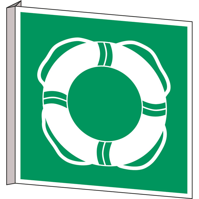 ISO-Sicherheitsschild – Wasserrettungsgeräte