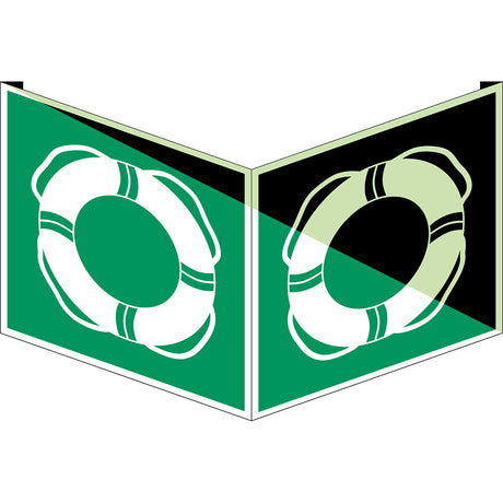 ISO-Sicherheitsschild – Wasserrettungsgeräte